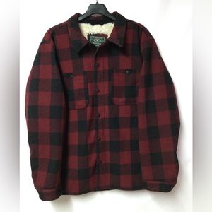 G.H Bass& Co.  Red Plaid Jacket. XXL